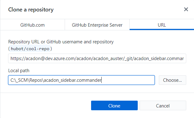 Clone Repository